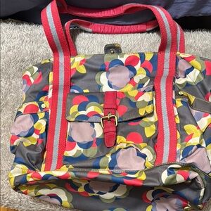 Boden Multicolor Patterned Tote Bag